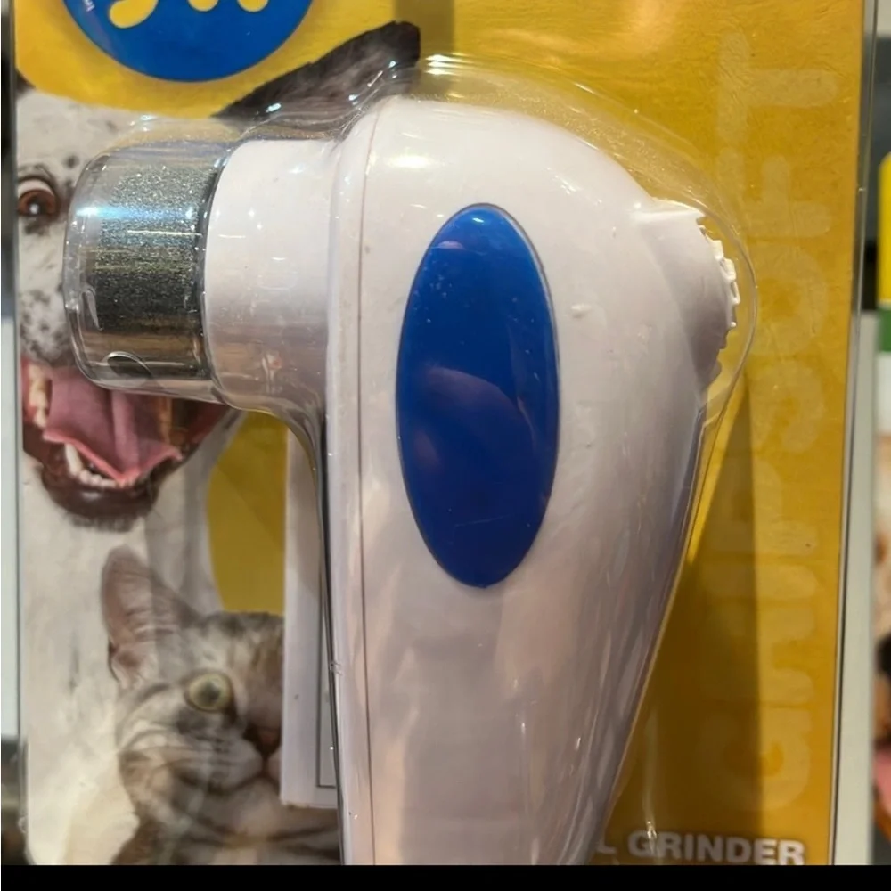 Pet Nail Grinder with Blue Accent